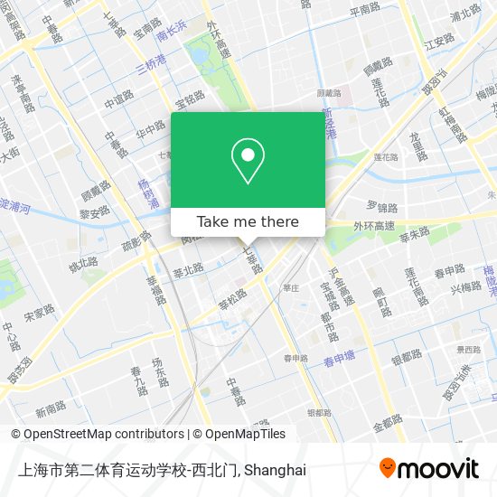 上海市第二体育运动学校-西北门 map