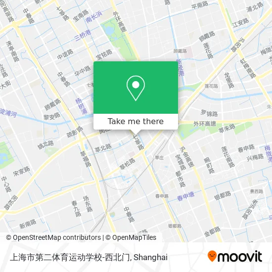 上海市第二体育运动学校-西北门 map