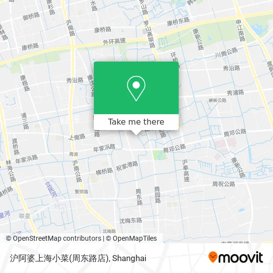 沪阿婆上海小菜(周东路店) map
