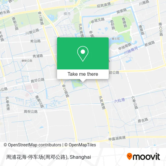 周浦花海-停车场(周邓公路) map