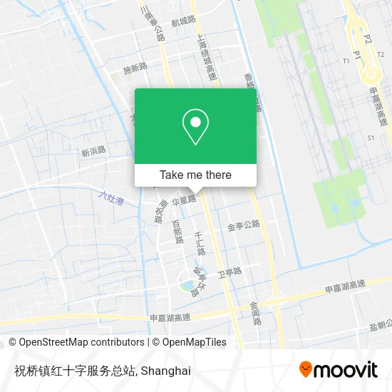 祝桥镇红十字服务总站 map
