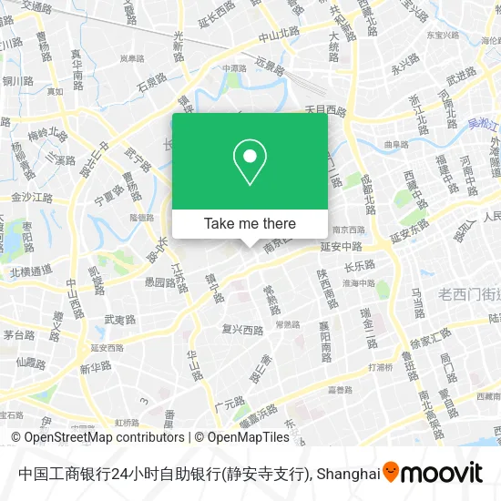 中国工商银行24小时自助银行(静安寺支行) map