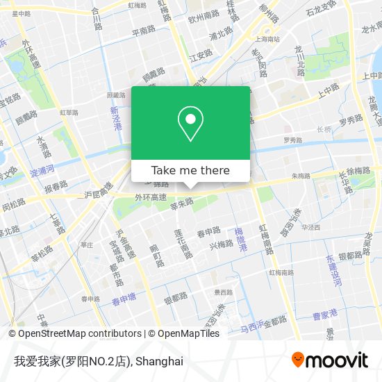 我爱我家(罗阳NO.2店) map