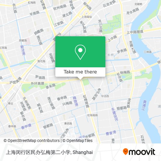 上海闵行区民办弘梅第二小学 map