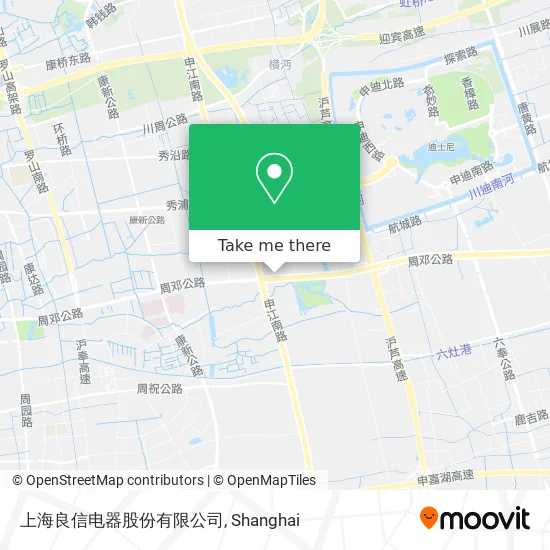 上海良信电器股份有限公司 map