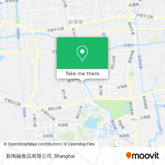 新闽融食品有限公司 map