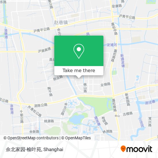 佘北家园-榆叶苑 map