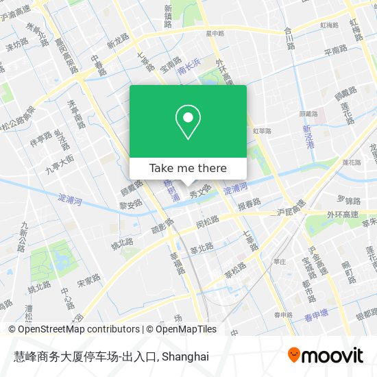慧峰商务大厦停车场-出入口 map