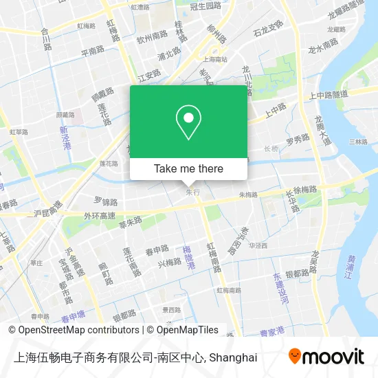 上海伍畅电子商务有限公司-南区中心 map