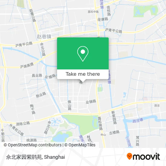 佘北家园紫鹃苑 map