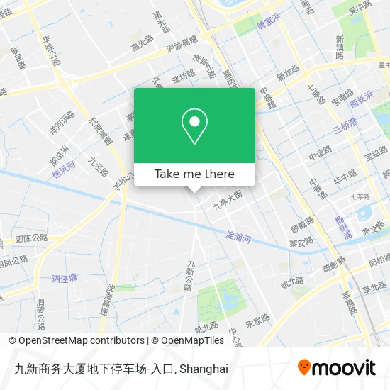 九新商务大厦地下停车场-入口 map