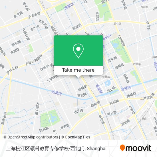 上海松江区领科教育专修学校-西北门 map