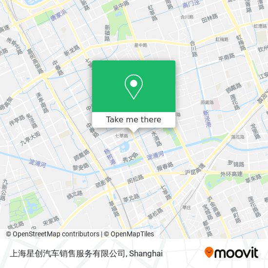 上海星创汽车销售服务有限公司 map
