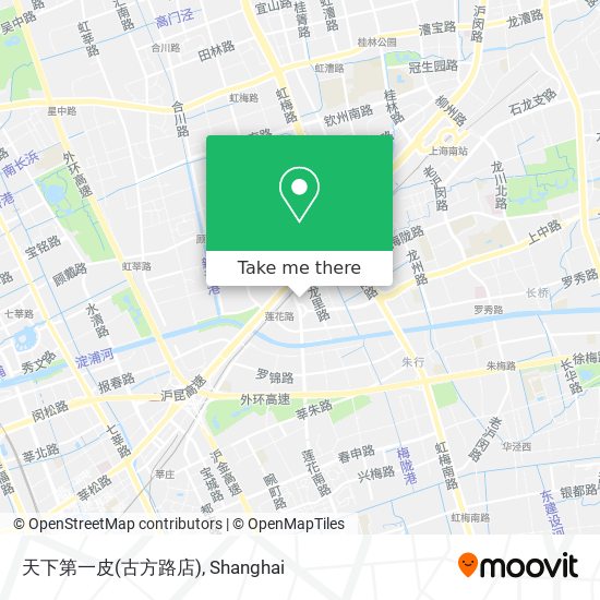 天下第一皮(古方路店) map