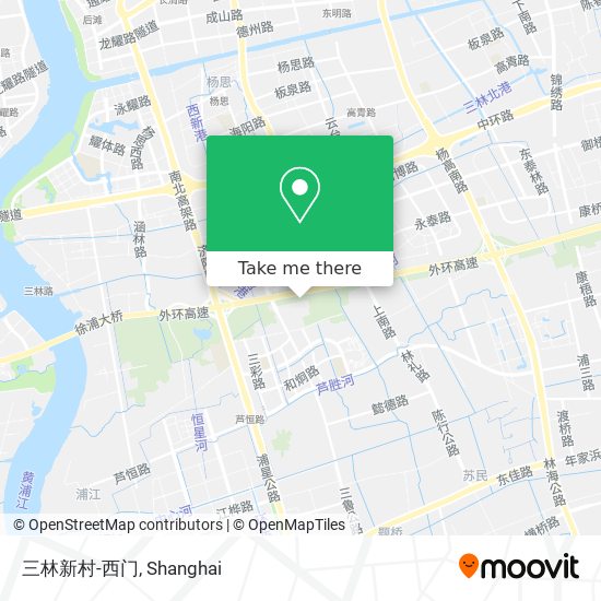 三林新村-西门 map