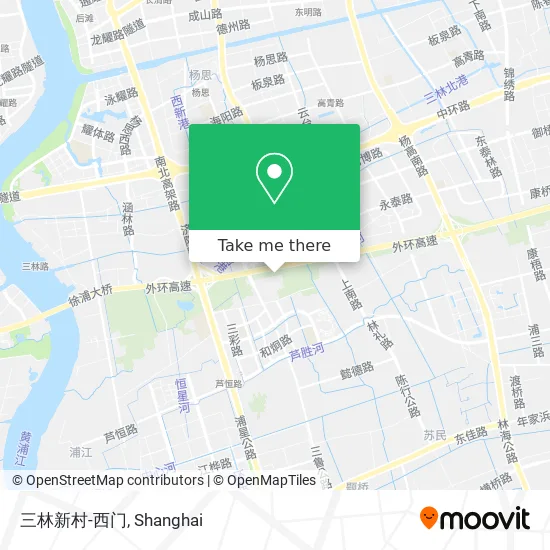 三林新村-西门 map