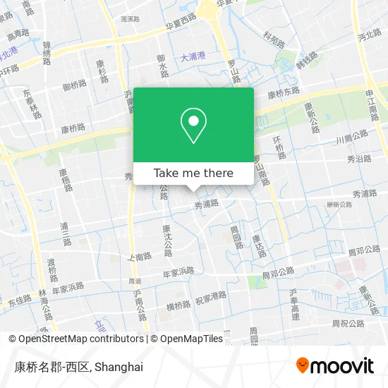 康桥名郡-西区 map