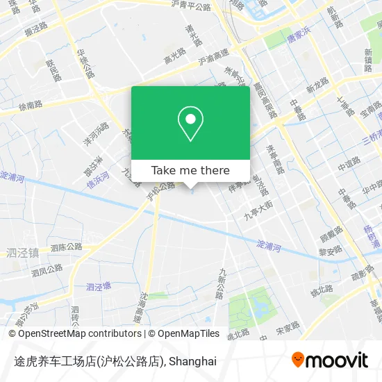 途虎养车工场店(沪松公路店) map