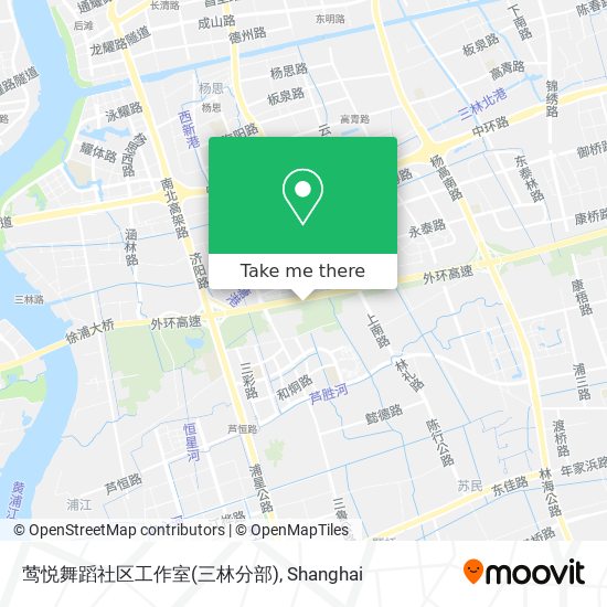莺悦舞蹈社区工作室(三林分部) map