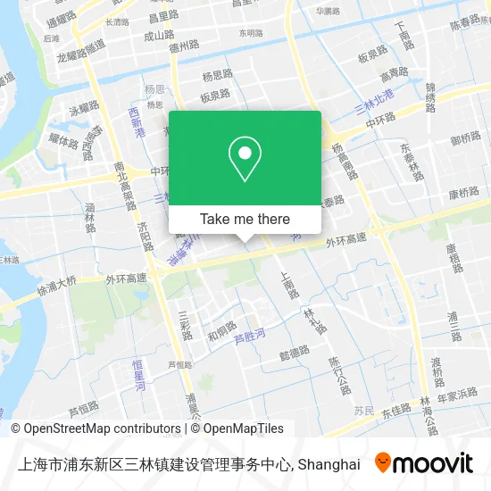 上海市浦东新区三林镇建设管理事务中心 map