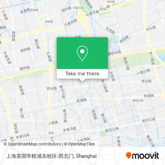 上海英国学校浦东校区-西北门 map