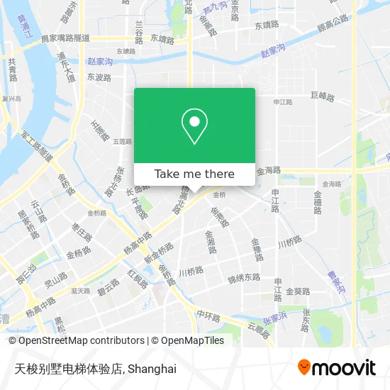 天梭别墅电梯体验店 map