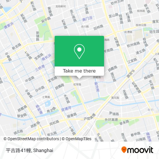 平吉路41幢 map