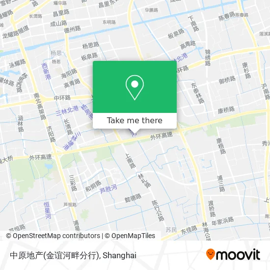 中原地产(金谊河畔分行) map