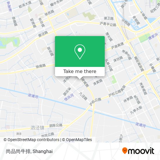 尚品尚牛排 map