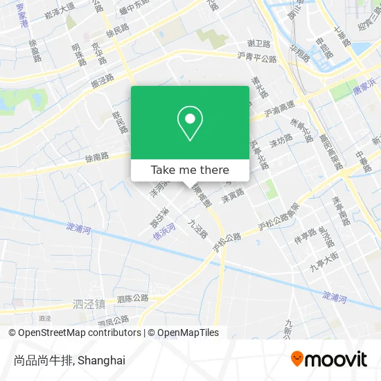 尚品尚牛排 map