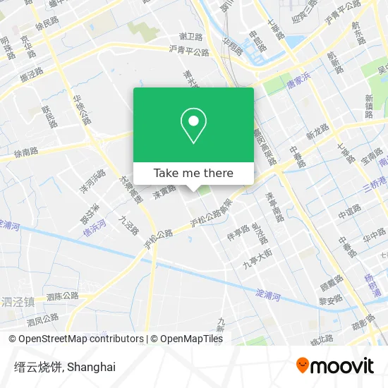 缙云烧饼 map