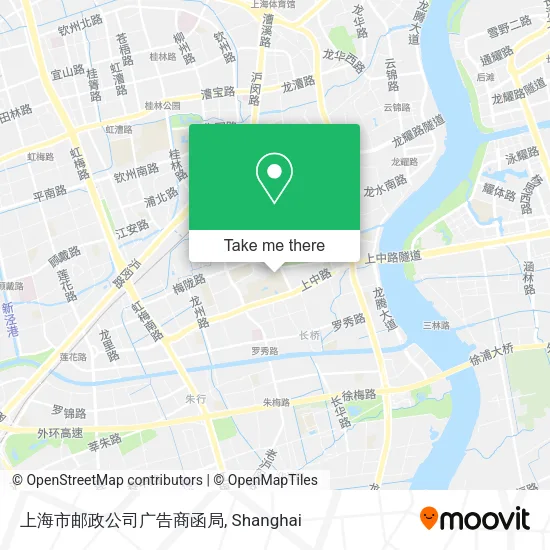 上海市邮政公司广告商函局 map