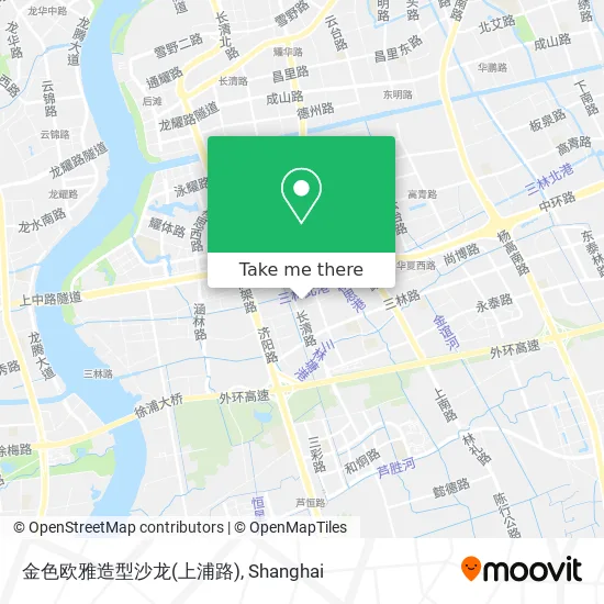 金色欧雅造型沙龙(上浦路) map