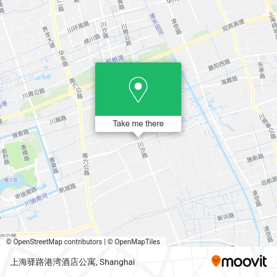 上海驿路港湾酒店公寓 map