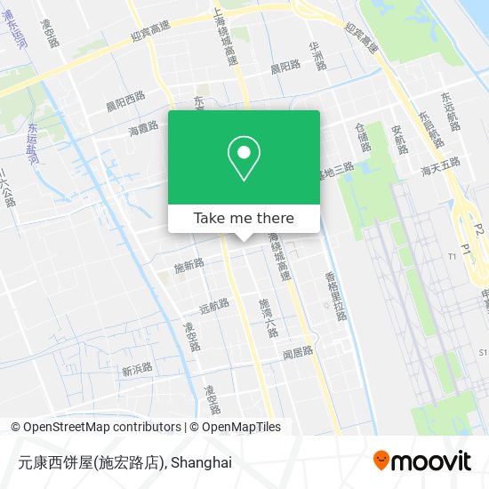 元康西饼屋(施宏路店) map
