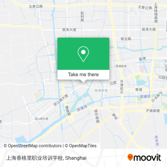 上海香格里职业培训学校 map