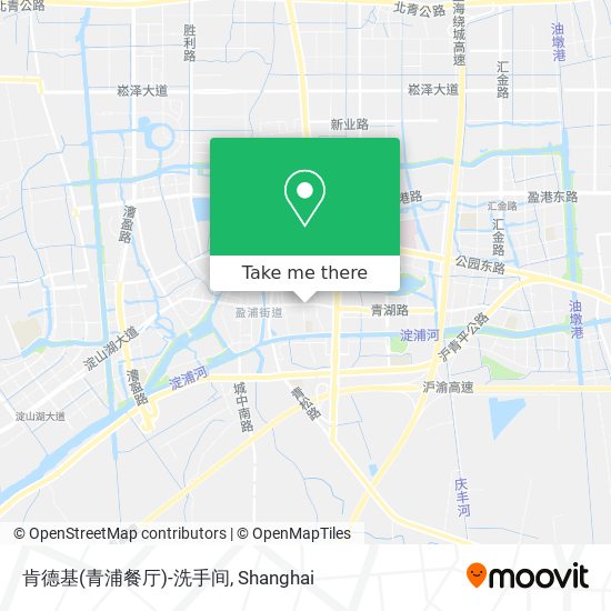 肯德基(青浦餐厅)-洗手间 map