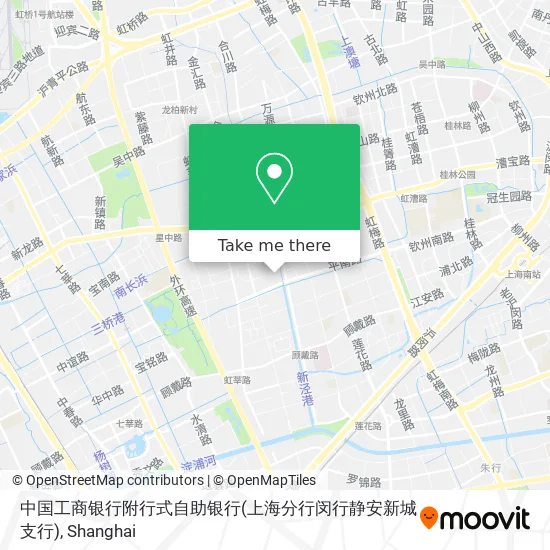 中国工商银行附行式自助银行(上海分行闵行静安新城支行) map