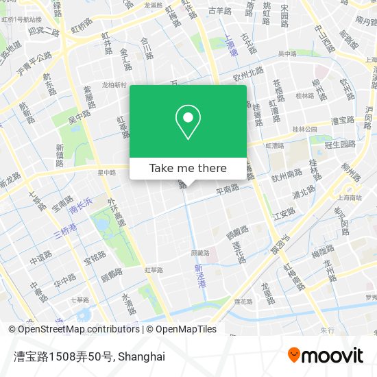 漕宝路1508弄50号 map