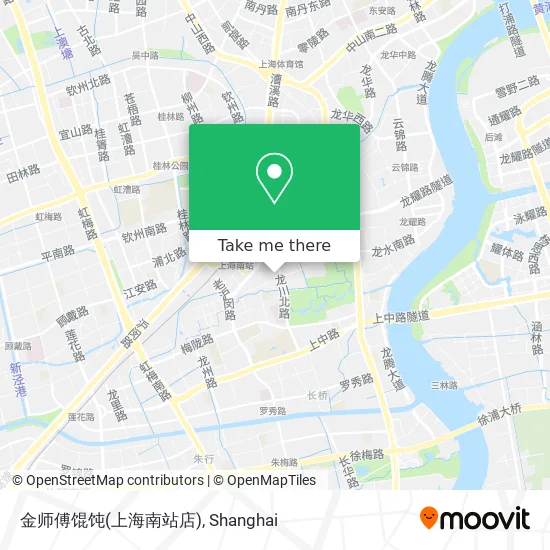 金师傅馄饨(上海南站店) map