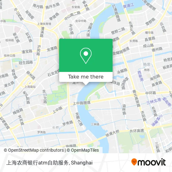 上海农商银行atm自助服务 map