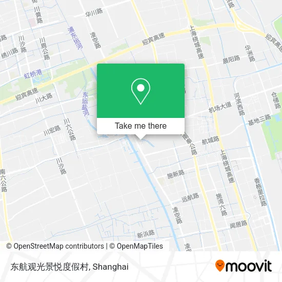 东航观光景悦度假村 map