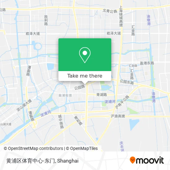 黄浦区体育中心-东门 map