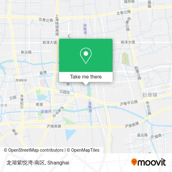 龙湖紫悦湾-南区 map