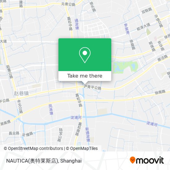 NAUTICA(奥特莱斯店) map