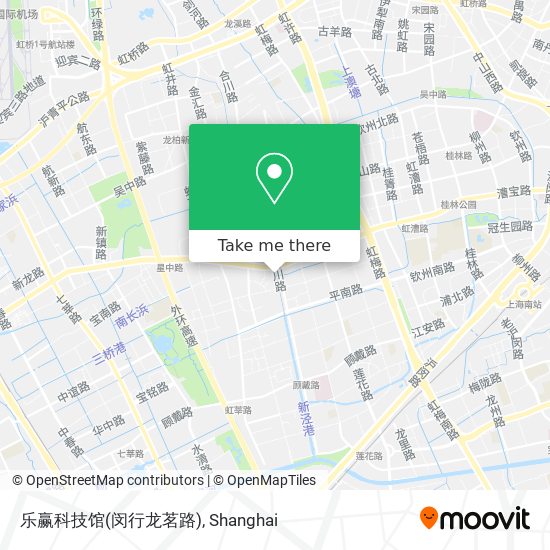 乐赢科技馆(闵行龙茗路) map