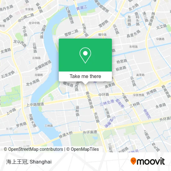 海上王冠 map