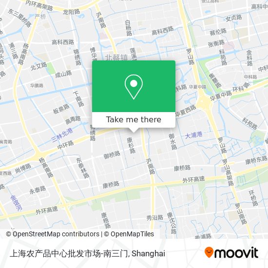 上海农产品中心批发市场-南三门 map