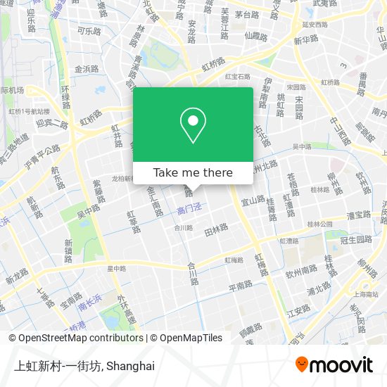 上虹新村-一街坊 map