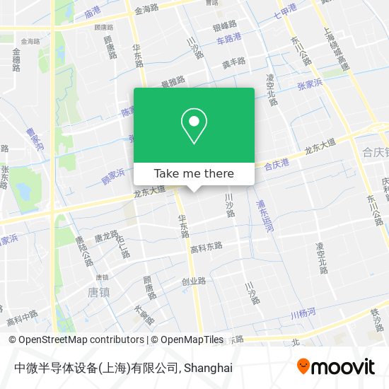 中微半导体设备(上海)有限公司 map